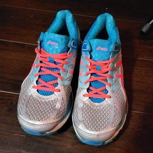 ASICS GEL-CUMULUS 17 Womens Silver/Pink 8.5